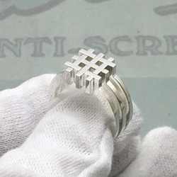 HIDAKUMIKO Puzzle Ring Silver <order puroduction 7days> 1枚目の画像