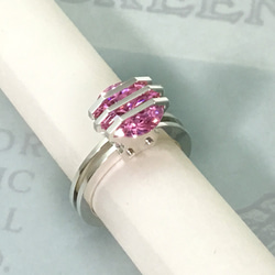 Three Parallel Lines CZ Ring<Order Production> Silver 2枚目の画像