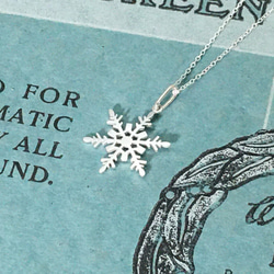 SNOW Silver Pendant <order production>雪の結晶 ペンダント