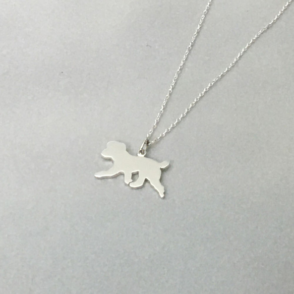 Dog-15 Silver Pendant<order production > 1枚目の画像