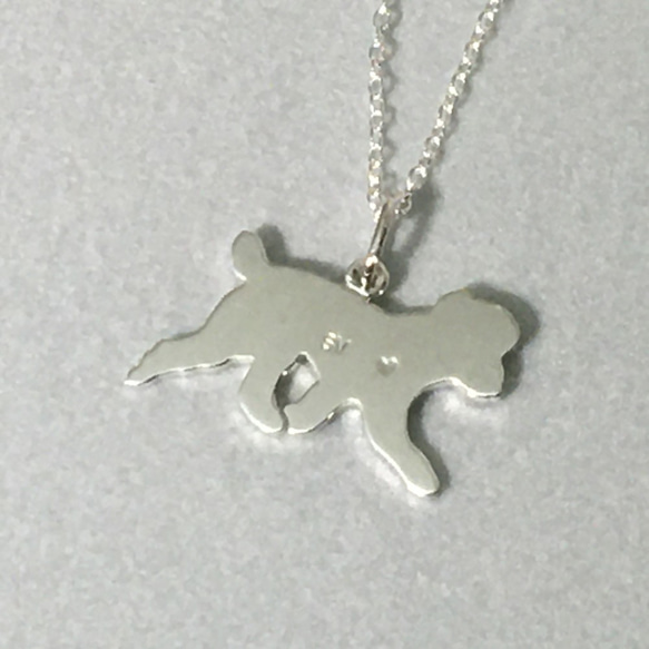 Dog-15 Silver Pendant<order production > 4枚目の画像