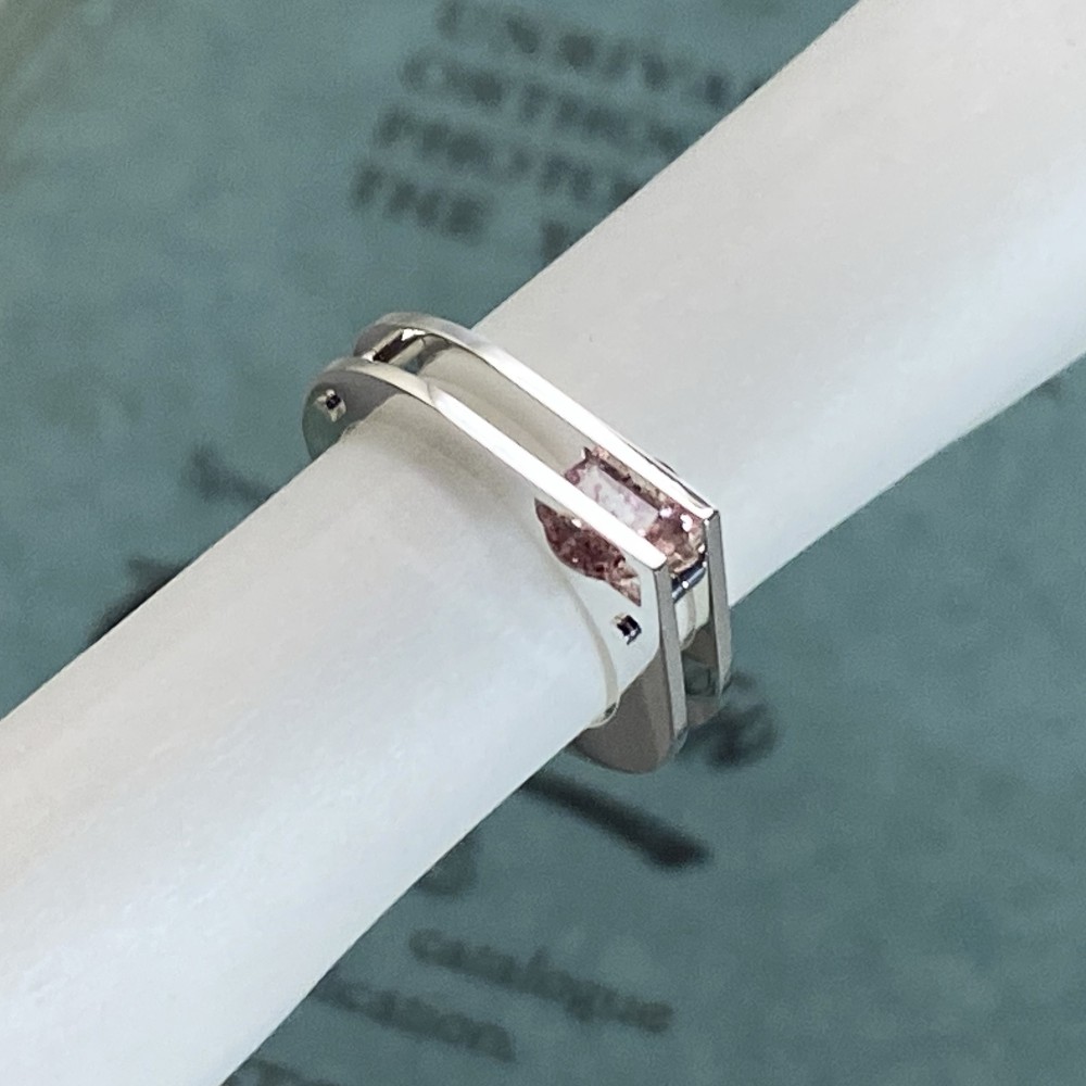 Strawberry Quartz Ring 1 (Oder Production) Silver