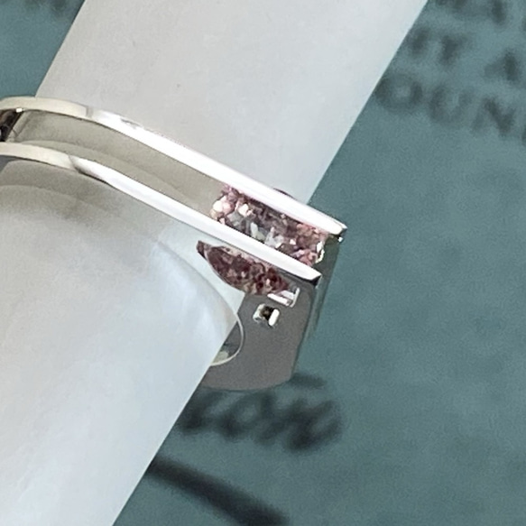 Strawberry Quartz Ring 1 (Oder Production) Silver 3枚目の画像