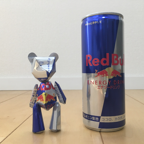 アルミ缶のクマ ぬいぐるみ motogigo 通販 11365035｜Creema