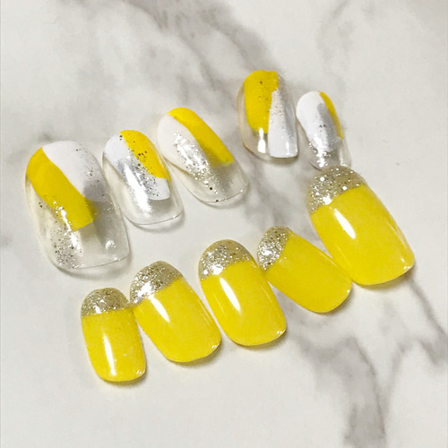 EVERNAIL ネイルチップセット イエロー系 EVERNAIL ネイルチップ