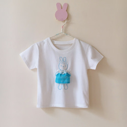 ぬいぐるみを持ち運べるTシャツ（ウサギ1点のみ） 7枚目の画像