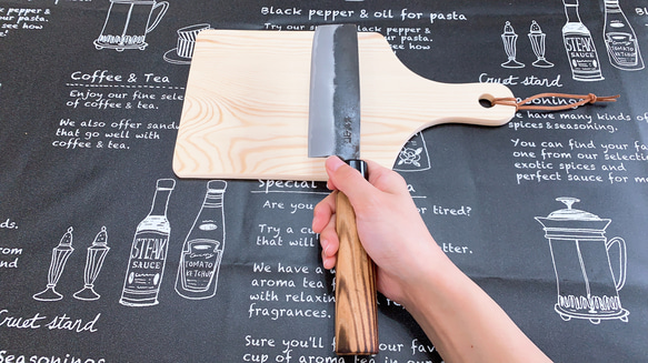 子供も使えるちっちゃな菜切包丁 2枚目の画像