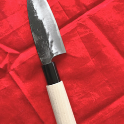 【りょう様専用ページ】鍛冶屋さんオススメのいつもの包丁(小)【朴の木の柄】 2枚目の画像