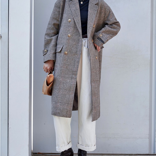 レディース ダブルブレスト カシミアケープコート 婦人 カシミヤ混ダブルブレストコート | 無印良品