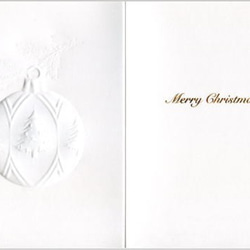 クリスマスカード Christmas ツリーオーナメント [0584-31200] 3枚目の画像