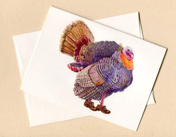 サンクスギビングカード Thanksgiving ターキー [0598-99902] 2枚目の画像