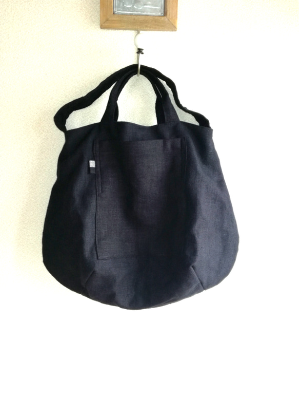 ✜  maron様 専用ページ  ✜ Linen・リネン２way  Bag 1枚目の画像