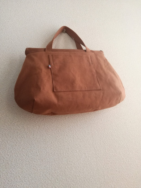 帆布・ファスナー手提げBag 5枚目の画像