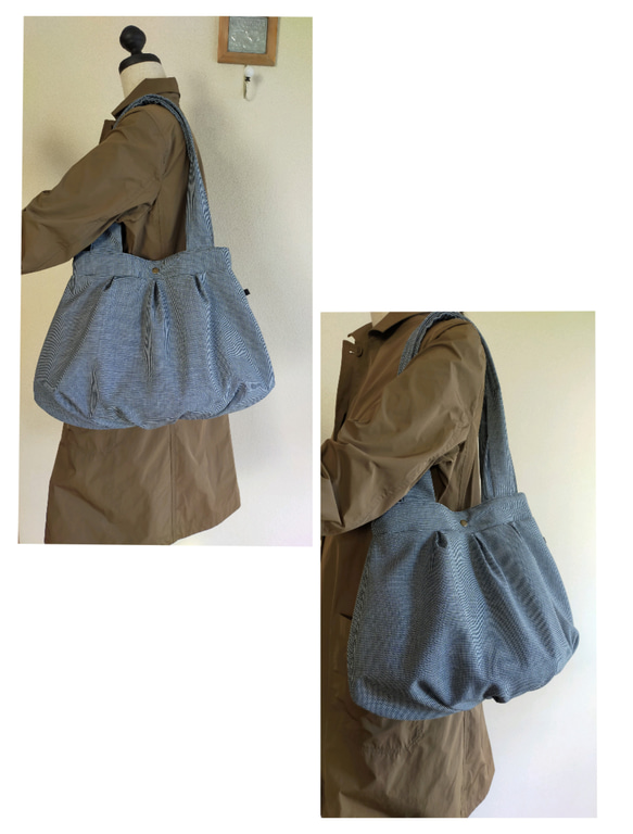 ショルダータックBAG ・wool 6枚目の画像