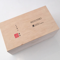 ２個セット　木箱入　MIZUHIKI（水引）あわじ結び / Sサイズ 3枚目の画像