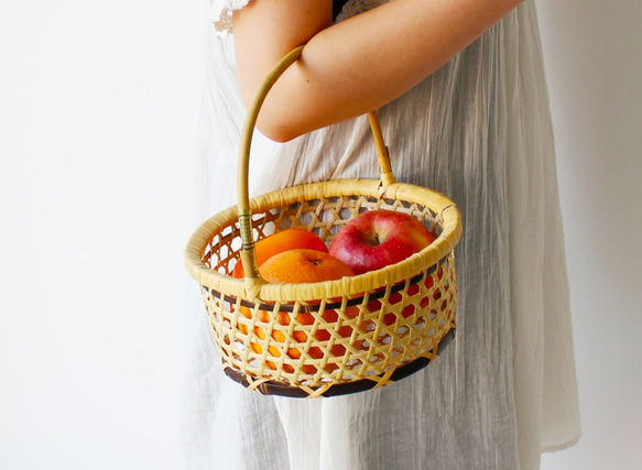 小鳥籠（小物いれ）小林ミドリ竹籠店 かごバッグ lore market 通販