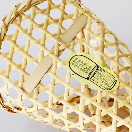 小林ミドリさんご本人作竹籠