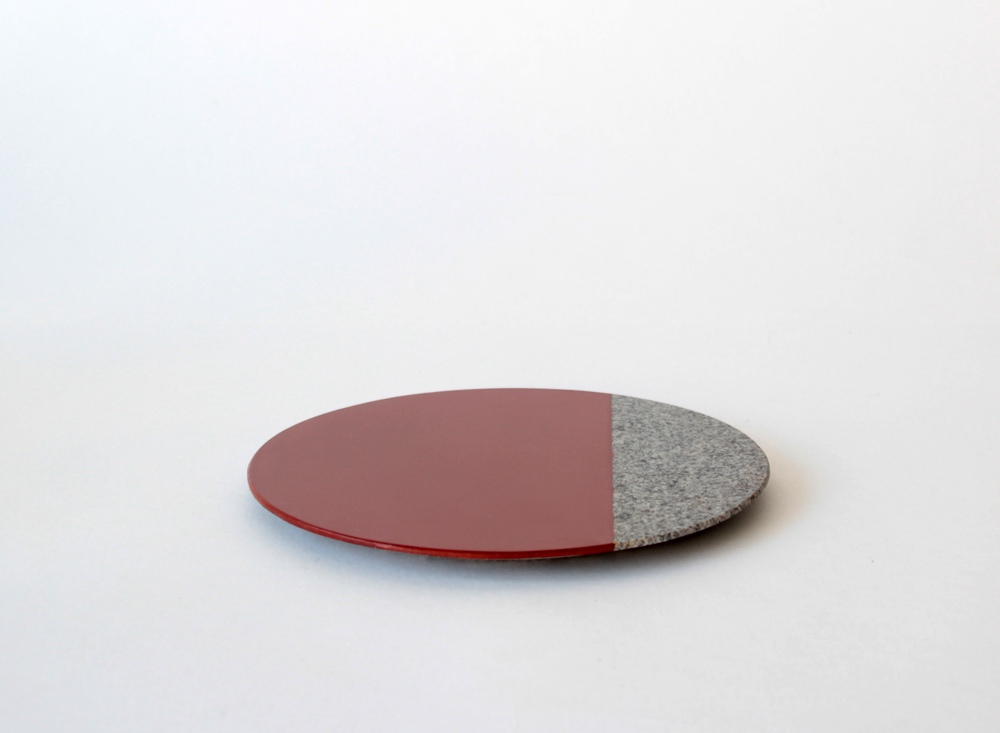 庵治漆（漆器・庵治石）：プレート（S）