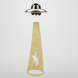 UFO風鈴（ニッケル）：真鍮　オブジェ　風鈴　UFO 能作 1枚目の画像