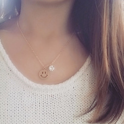 smile♡necklace 3枚目の画像