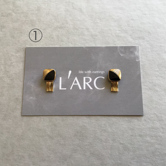 mini-chain pierce/イヤリング対応可　L'ARC 2枚目の画像