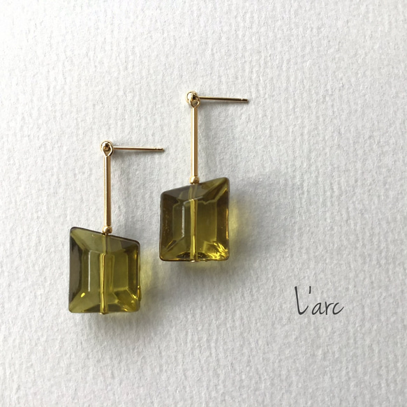 olive pierce /L'arc イヤリング対応可 1枚目の画像