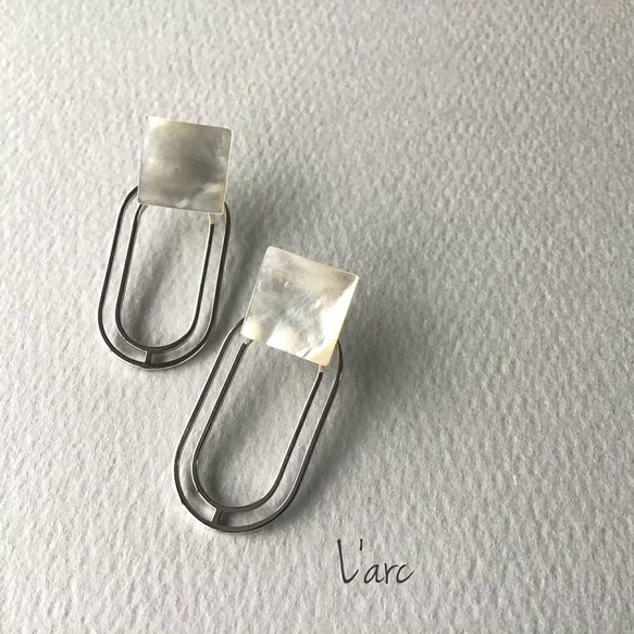 shell & oval flame pierce / L'arc 1枚目の画像