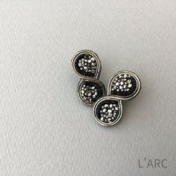 chain wave pierce / イヤリング対応可 L'ARC 1枚目の画像