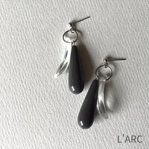 drop & wing pierce / イヤリング対応可 L'ARC 1枚目の画像