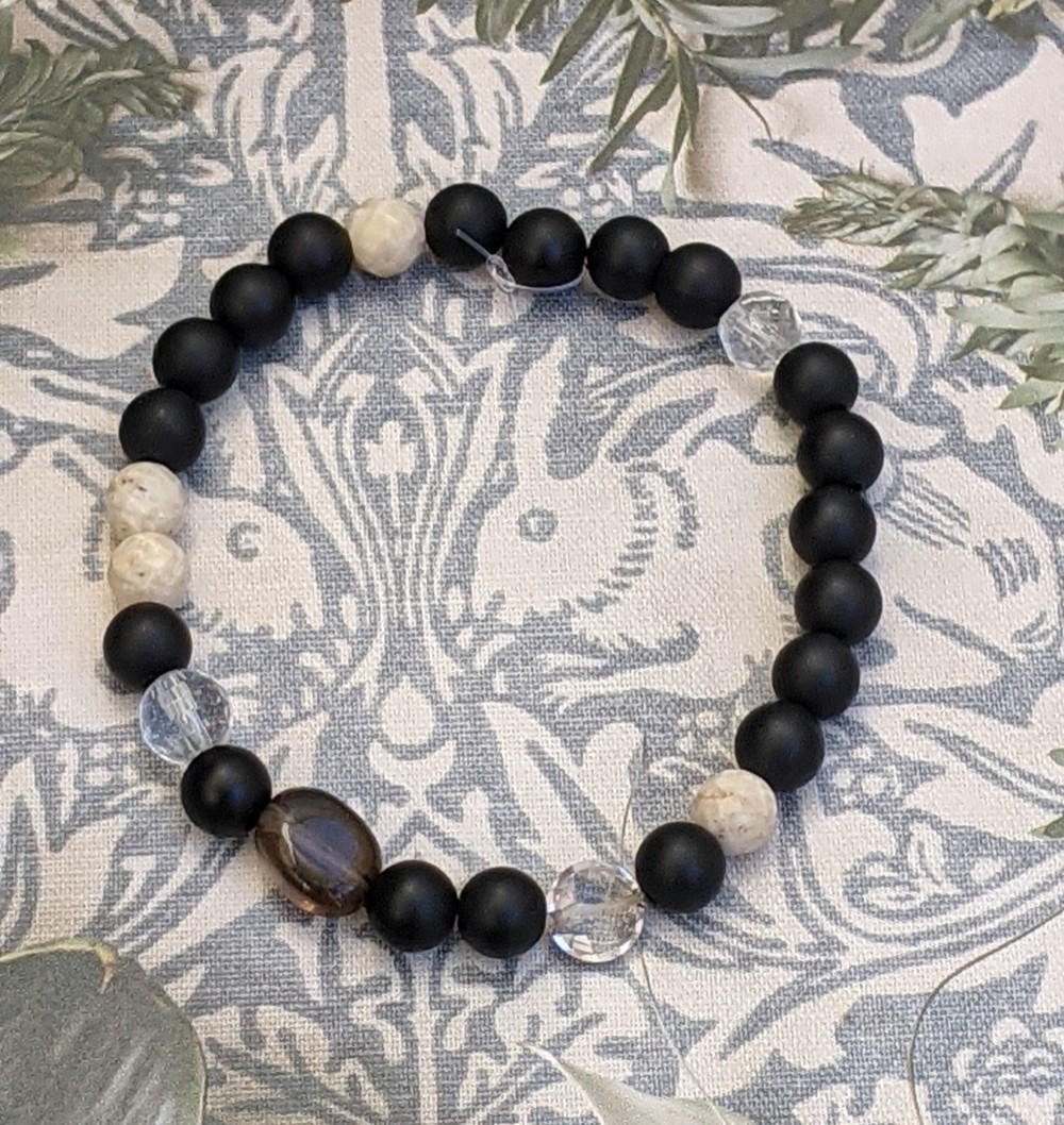 ◆◆一点もの◆◆No.347　スモーキークオーツ　渋くて可愛い！◆◆男性用にも