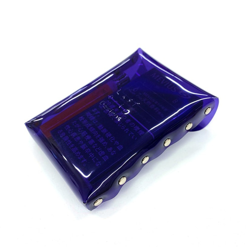 ハンドメイド 紫色 電子タバコケース 全11色 タバコケース ロング シガレットケース クリア 透明｜acp