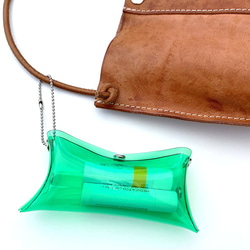 全11色 リップ 口紅 マルチケース ミニポーチ クリア 透明 彩り添えるPVC acp pst Creema店 7枚目の画像