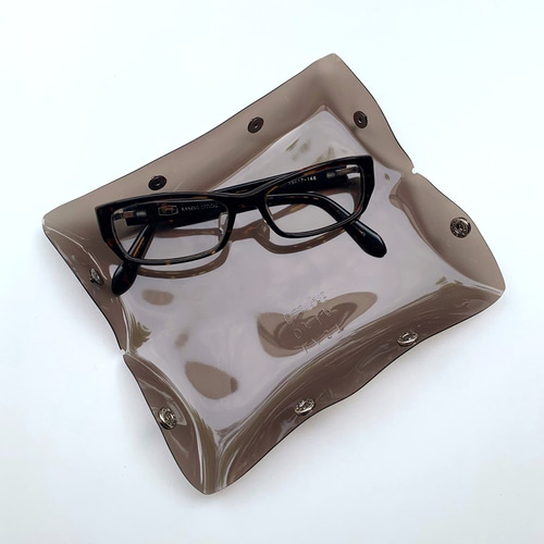 全11色 メガネケース ジャスト 眼鏡ケース クリア 透明 彩り添えるPVC