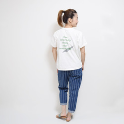 【SALEサイズ限定価格】新作WEEK2021　バックプリント　ロゴ　シルクスクリーンプリント半袖Tシャツ 2枚目の画像