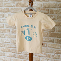 キッズ　Ｔシャツ　ＮＴＣ　ナチュラル　親子お揃い 3枚目の画像