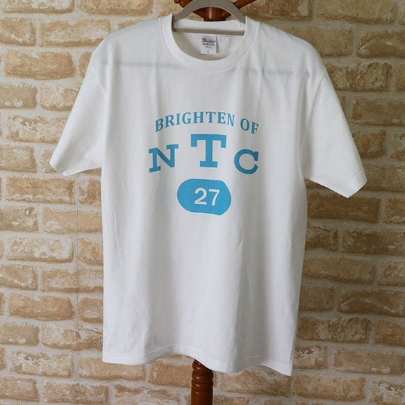 メンズ　Ｔシャツ　ＮＴＣ　ホワイト　親子お揃い 3枚目の画像