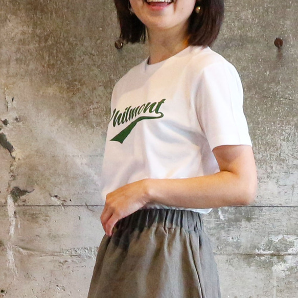 【 】半袖 ロゴ Tシャツ グリーン / 送料無料 17002_1.jpg