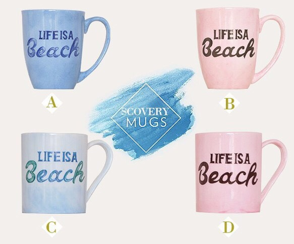 LIFE IS A Beach マグカップ（ライフ イズ ア ビーチ） 2枚目の画像