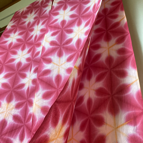 オーダー 手染め 藍染 雪花絞り生地 さらしおんぶ抱っこ紐 オーダー さらしおんぶ抱っこ紐 オーダー 手染め 藍染 雪花絞り生地