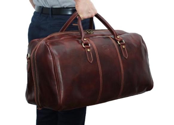 【、】イタリア製　革ボストンバッグ 上質なレザーのボストンバッグ – イタリア(ミラノ)発の高級革製品の
