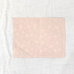 お弁当袋&ランチョンマットセット（ピンク×チューリップ）/ lunch box & place mat set 10枚目の画像