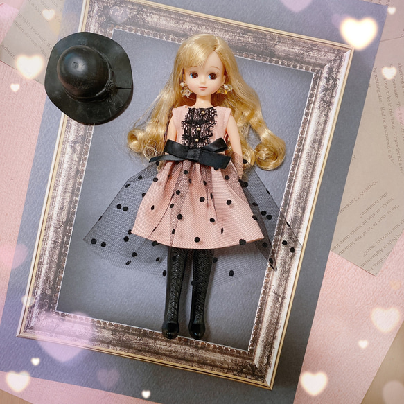 リカちゃん ハンドメイド ワンピース31 リカちゃん ハンドメイド