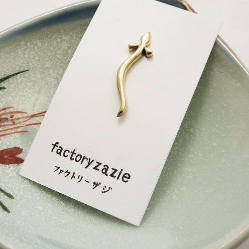 うなぎ」ピアス ピアス（スタッド・一粒） ファクトリーザジ 通販