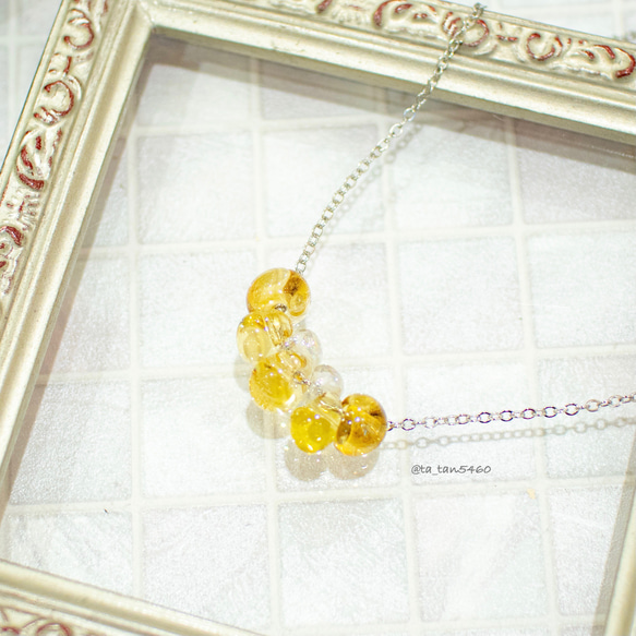 PTDnecklace yellow 1枚目の画像