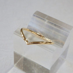 K18YG V字リング 指輪・リング ジュエリー工房 ケイ・エム 通販