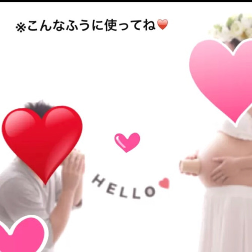 桜♡糸電話ガーランド♡マタニティフォト、家族フォト 桜♡糸電話ガーランド♡マタニティフォト、家族フォト