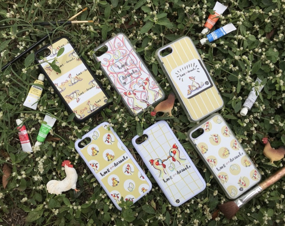 【8折】閣樓女子《好愛動物》小雞圖案 原創手繪手機殼 Iphone 5 - 11 全系列  / 安卓類型號可詢問 第2張的照片
