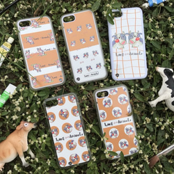 【8折】閣樓女子《好愛動物》牛牛圖案 原創手繪手機殼 Iphone 5 - 11 全系列  / 安卓類型號可詢問 第2張的照片