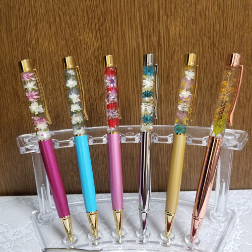 ◯ あぃ様◯ (6点) No.2943 ハーバリウムボールペン ちぃ様ご確認用】オーダー ハーバリウムボールペン
