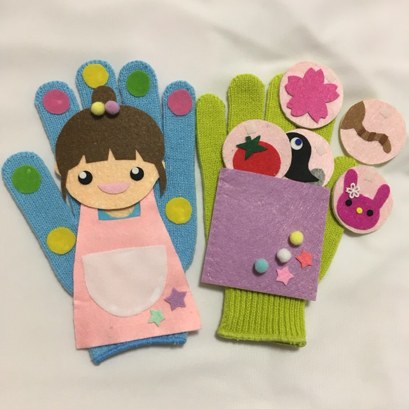 自己紹介 手袋シアター 雑貨・その他 nco 通販 3399527｜Creema(クリーマ)